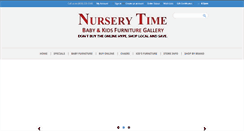 Desktop Screenshot of nursery-time.com